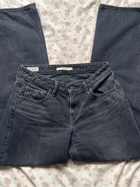 Levi's Denim - Levi’s low loose black / dark grey jeans